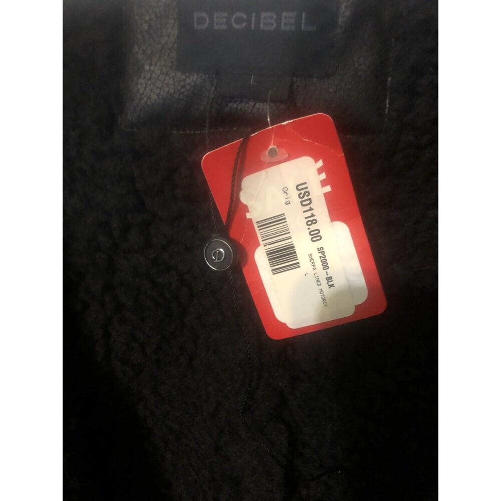 Decibel Sherpa  lined  Men’s Coat Size L- Retail $118 NWT - Picture 6 of 10